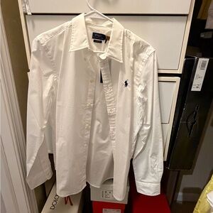 Polo by Ralph Lauren women’s  Classic White Dress Shirt